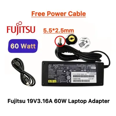 Picture of Fujitsu Laptop Adapter For Lifebook LH520 LH530 LH531 LH532 LH700 SH560 Fujitsu C2210 E2000 E2010 E7110 LH530 P771 Series 