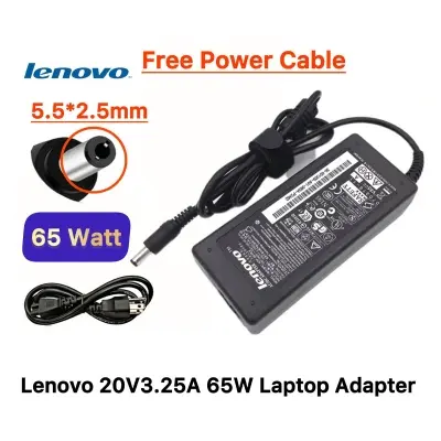 Picture of Lenovo Laptop Adapter For Lenovo G470 G480 G465 G455 G560 G570 Z460 Z580 Series (20V-3.25A 65W 5.5mm*2.5mm) 