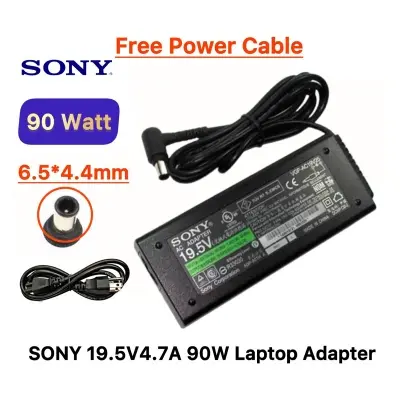 Picture of SONY Laptop Adapter For SONY VAIO EB EH SVF15 SVF14 SVE14 SVE15 VGN PCG VPC Series (19.5V-4.7A /3.42A (6.5mm*4.4mm) Adapter 