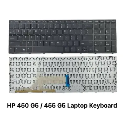 Picture of HP Laptop Keyboard For HP ProBook 450 G5 455 G5 470 G5 650 G5 Series Laptop Keyboard (Black)
