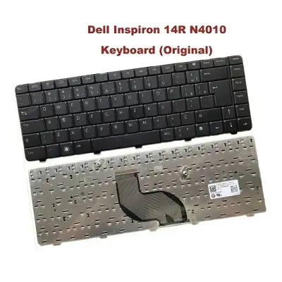 Picture of Laptop Keyboard For DeII Inspiron 14R N4010 N4020 N4030 N5020 N5030 M5030 LAPTOP KEYBOARD (Black)
