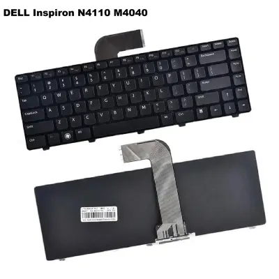 Picture of Laptop Keyboard For DeII Inspiron N4110 M4110 N4050 M4040 US Keyboard (Black)