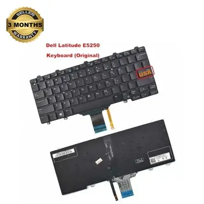 Picture of Laptop Keyboard For Dell_ Latitude E7250 E5250 E5270 5250 7250 Keyboard With backlight (Black)