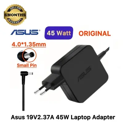 Picture of Asus Laptop Adapter For Asus S15 S530F S430 X556U X456 X441 X541 X540 X442 X542 UX410 UX430 UX330 UX332 UX31A UX32A UX310UA UX305CA Series (19V-2.37A 45W 4.0mm*1.35mm) 