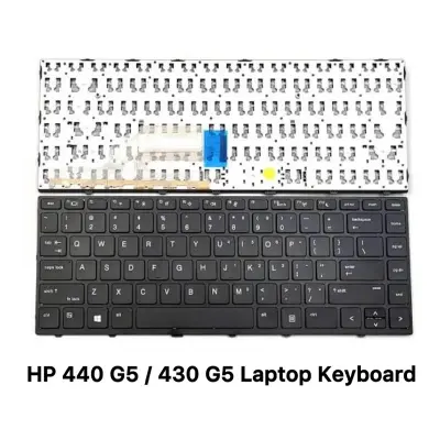 Picture of HP Laptop Keyboard For HP ProBook 430 G5 440 G5 445 G5 with Frame (Black)