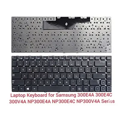 Picture of Laptop Keyboard For Samsung 300E4A 300E4C 300V4A NP300E4A NP300E4C NP300V4A Series US Layout - Keyboard (Black)
