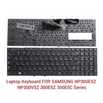 Picture of Laptop Keyboard For Samsung Np300E5Z Np300V5Z 300E5Z 300E5C Series - Keyboard (Black)