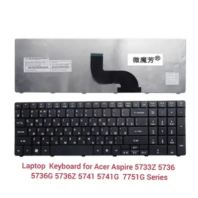 Picture of Laptop Keyboard For For Acer Aspire 5733Z 5736 5736G 5736Z 5741 5741G 5741Z 5741Zg 5742 7750G 7750Z 7751 7751G 7740 8935 7736Z Keyboards - Keyboard (Black)
