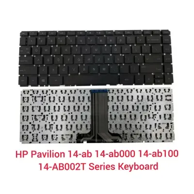 Picture of HP Laptop Keyboard For HP Pavilion 14AB 14-AB 14-AB000 14-AB100 14-AB167US Keyboard US (Black)