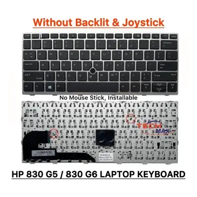 Picture of HP Laptop Keyboard For HP EliteBook 830 G5 830 G6 835 G5 835 G6 836 G5 836 G6 730 G5 735 G5 Series Laptop Keyboard (Black)