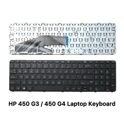 Picture of HP Laptop Keyboard For HP ProBook 450 G3 450 G4 455 G3 470 G3 455 G4  series US (Black)