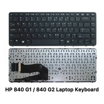 Picture of HP Laptop Keyboard For HP EliteBook 840 G1 850 G1 840 G2 850 G2 745 G1 750 G1 745 G2 750 G2 ZBook 14 Series Laptop Keyboard (Black)