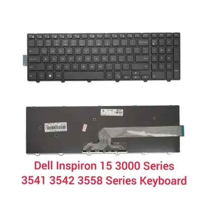 Picture of Laptop Keyboard For DeII Inspiron 15 3000 5000 3541 3542 3543 3551 3558 5542 5545 5547 5558 5559 PN: JYP58 US (Black)