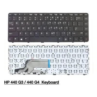 Picture of HP Laptop Keyboard For HP PROBOOK 430 G3, 430 G4, 440 G3, 440 G4, 445 G3, 640 G2, 645 G2 Series (Black)