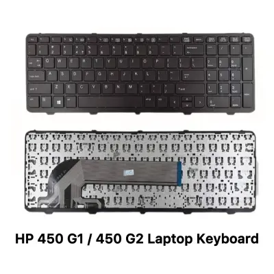 Picture of HP Laptop Keyboard For HP ProBook 450 G0 450 G1 450 G2 455 G1 455 G2 470 G0 470 G1 470 G2 Series (Black)