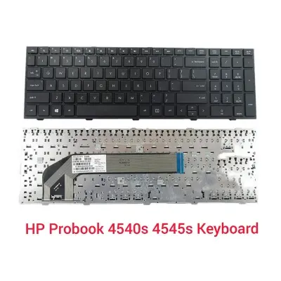 Picture of HP Laptop Keyboard For HP ProBook 4540s 4540 4545s 4740 4740S  series - Keyboard - Keyboard (Black)