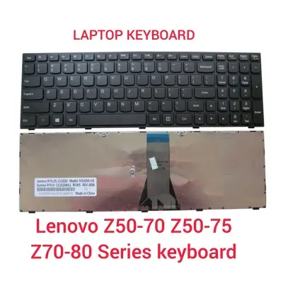 Picture of Laptop Keyboard For Lenovo_ Z50 70 75 Z50-70 Z50-75 Series with frame (Black)
