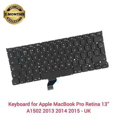 Picture of Laptop Keyboard For Apple MacBook Pro 13 Retina A1502 Laptop Keyboard UK ENGLISH (2013-2015) (Black)