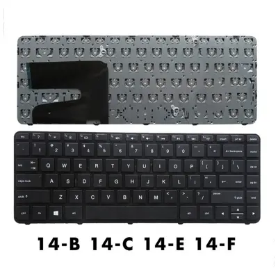 Picture of Laptop Keyboard For Hp 14N Q129 248 245 240 246 G3 14-R 240 G3 14N 14R 14-N 14-R  Keyboard Tpn-F112 F114 Series - Keyboard (Black)