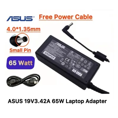 Picture of Asus Laptop Adapter For Asus S15 S530F S430 X556U X456 X441 X541 X540 X442 X542 X202 S200 Q200 UX31A UX32A UX310UA UX305CA Series (19V-3.42A 66W 4.0mm*1.35mm) 