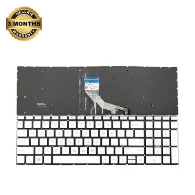 Picture of Laptop Keyboard For Hp 15-Cn 15-Cw 15-Cr 15-Cs 15-Da Silver Keyboard With Backlite, Model Name/Number: Kbd0180 (Silver)