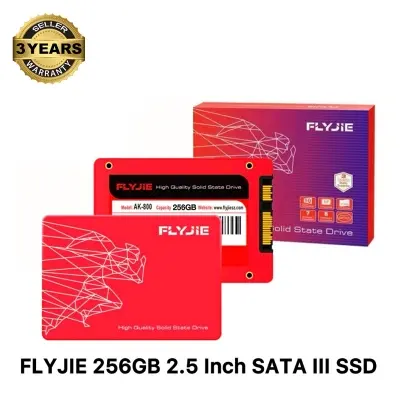 Picture of FLYJIE 256GB SATA3 SSD AK-800 High Speed 2.5 Inch For Laptop And Desktop_ PC (Red,256GB)
