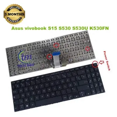 Picture of Laptop Keyboard For For ASUS VivoBook S15 S530UN S530U S530UA K530FN K530FA -Black (Black)