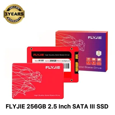 Picture of FLYJIE 256GB SATA3 SSD AK800 High Speed 2.5 Inch For Laptop And Desktop_ PC (Red,256GB)