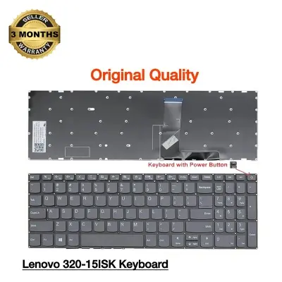 Picture of Laptop Keyboard For Lenovo_ IdeaPad 320-15ABR 320-15IAP 320-15AST 320-15IKB 320-15ISK Keyboard US (Grey)