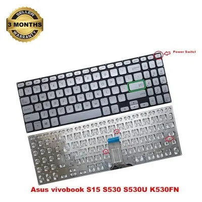 Picture of Laptop Keyboard For For ASUS VivoBook S15 S530UN S530U S530UA K530FN K530FA  Series (Silver)