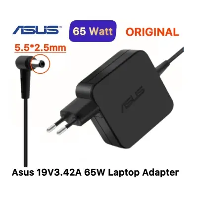 Picture of Asus Laptop Adapter For Asus K42 K52 K52F K53E X452E F552L X44H X45, X45A X450Ca Series (19V-3.42A 66W 5.5mm*2.5mm) 