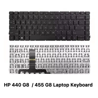Picture of HP ProBook 440 G8 445 G8 ZBook Create G7 Laptop Keyboard (Black)