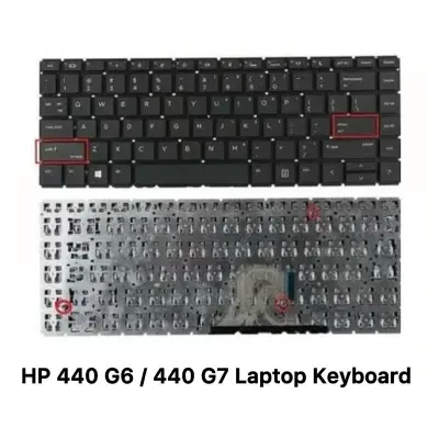 Picture of HP ProBook 440 G6 445 G6 440 G7 445 G7 Series Laptop Keyboard (Black)