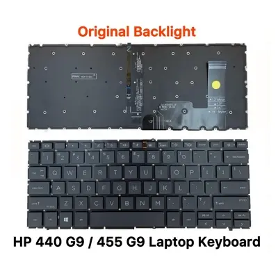Picture of HP ProBook 440 G9 445 G9 Series Laptop Keyboard (Original Backlight) (Black)