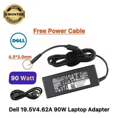 Picture of Dell Laptop Adapter For Dell 5558, 5559, 5567, 7567 Inspiron 17 5000 / 7000 Vostro 15 (3000 / 5000 Series (19.5V-4.62A 90W-4.5mm*3.0mm) 