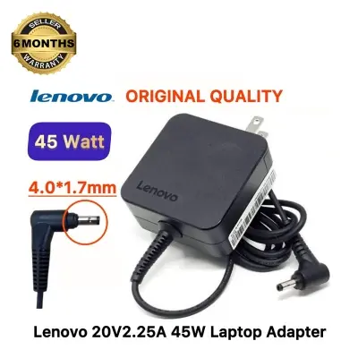 Picture of Lenovo Laptop Adapter For IdeaPad Flex 5 Flex 6 100 110 110S 120 120S 310 320 510 510S 520 710S 320-15ISK, 320-14ISK 330-14, 330-15, 330-17, 510-15, 330s-14, 330s-15  Series (20V-2.25A 45W 4.0mm*1.7mm) 