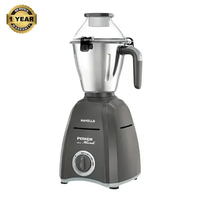 Picture of Havells 800-Watt 3 in 1 Power Hunk Stainless Steel Mixer Grinder 