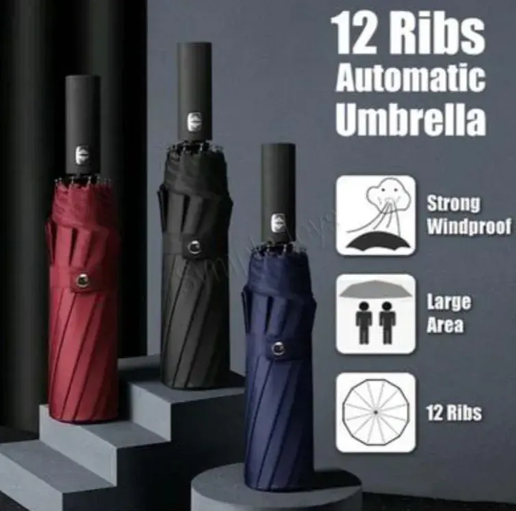 Picture of BMW Auto Open And Auto Close Umbrella 16 Ribs (China)