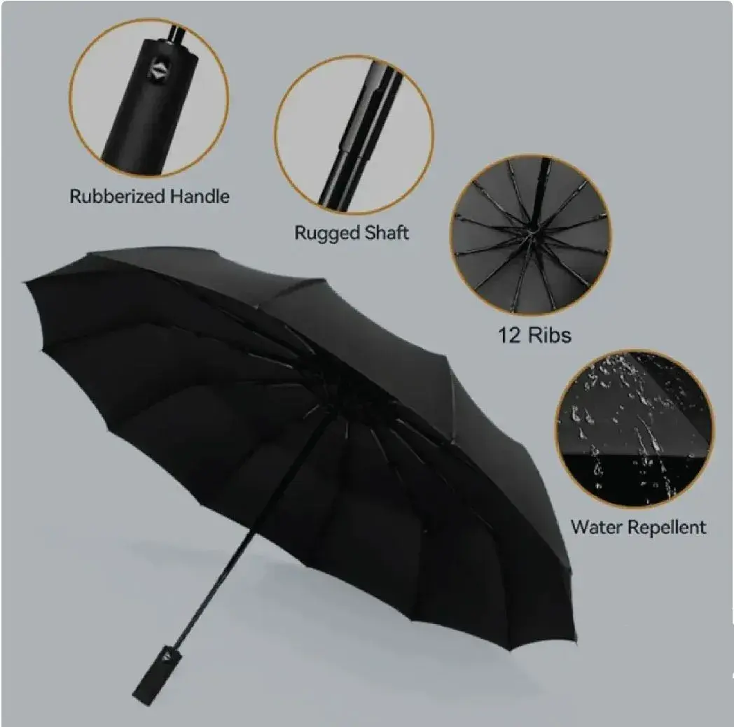 Picture of BMW Auto Open And Auto Close Umbrella 12 Ribs (China)