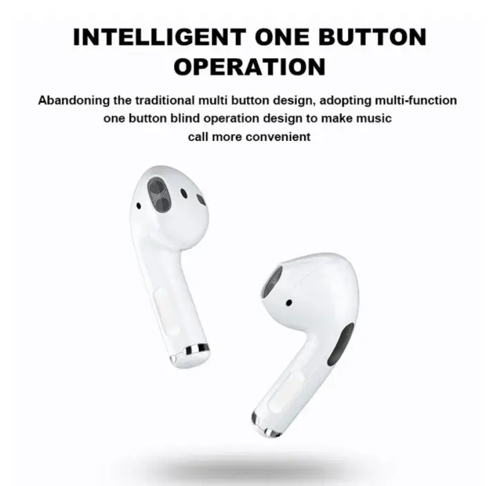 Picture of (New) Pro 4 TWS wireless Bluetooth headphones HD voice earphone waterproof headset in-ear earbuds with mic