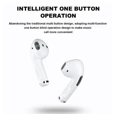 Picture of (New) Pro 4 TWS wireless Bluetooth headphones HD voice earphone waterproof headset in-ear earbuds with mic