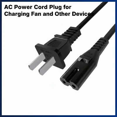 Picture of AC Power Cord Plug GB Plug Power Cable for Multiple devices Charging Fan Cable