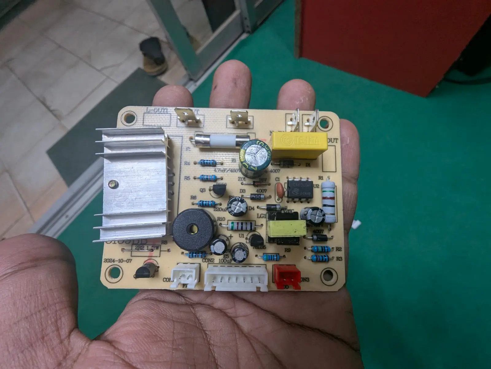 Picture of 3 in 1 Infrared Stove Circuit Board – 2200W (Complete Set)