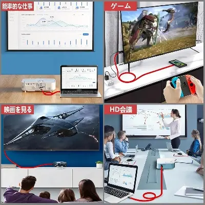 Picture of 2nd Generation Type-C to HDMI Converter (4K 60Hz) with Cable