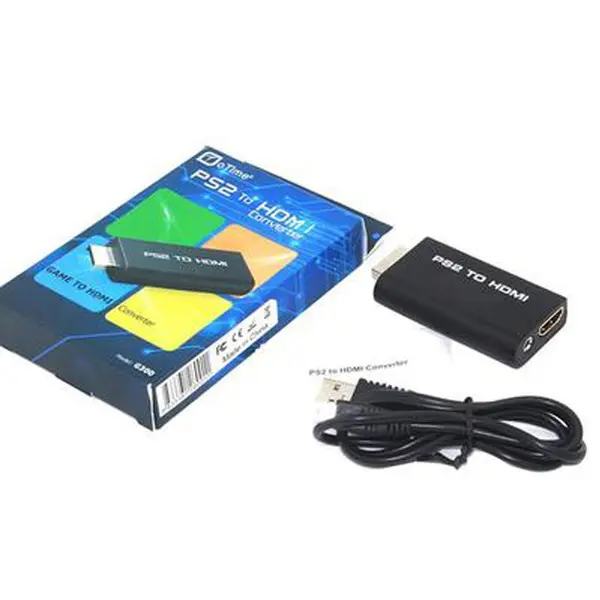 Picture of PS2 HDMIl adapter PS2 TO HDMI PS2 TO HDMI with audio video converter video cable