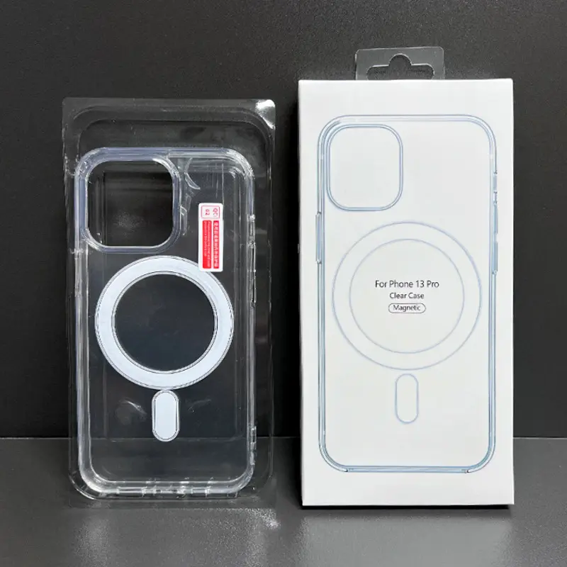 Picture of MagSafe Magnetic Transparent Acrylic Case for iPhone 17 / 17 Pro / 17 Pro Max / 17 Air – Hard Back Phone Cover