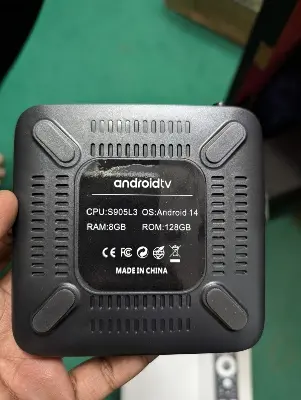 Picture of Android TV Box Android 14 | 8GB RAM 128GB ROM | 4K UHD Streaming Media Player | Amlogic S905L3 | Wi-Fi | Voice Remote