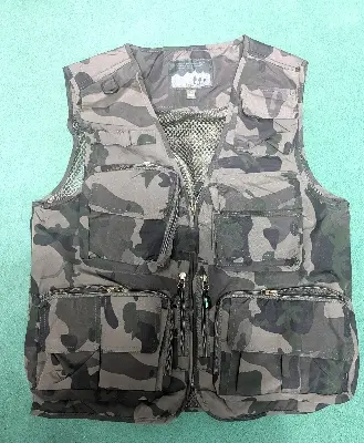 Picture of Multi Pockets Summer Mens US Tactical Hiking Fishing Vest Mens Photographer Waistcoat Mesh Cargo Sleeveless Jacket Tool Vest 6XL Applicable Season:Spring and Summer Applicable Scene:Casual Decoration:Pockets Closure Type:zipper Type:LOOSE Detachable Part: