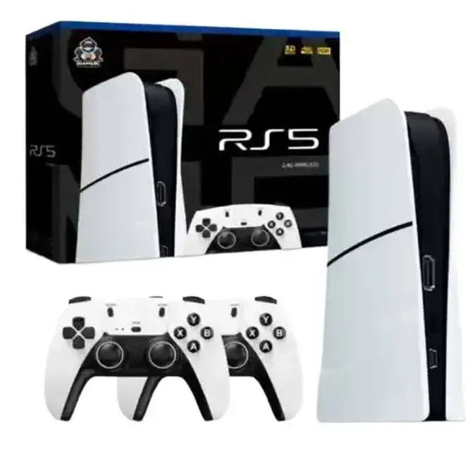 Picture of RS5 4K Game Console 40,000+ Games | 64GB Retro Gaming Stick with Dual Wireless Controllers