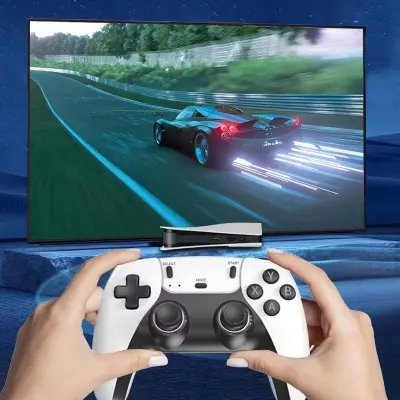 Picture of RS5 4K Game Console 40,000+ Games | 64GB Retro Gaming Stick with Dual Wireless Controllers